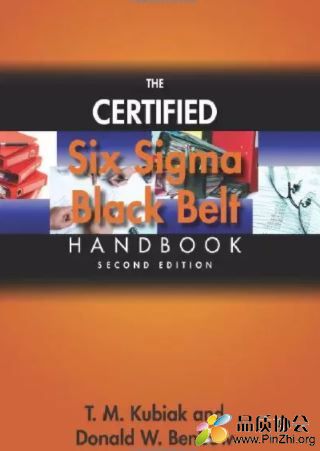 ASQ推荐的Certified Six Sigma Black Belt Handbook, 2009