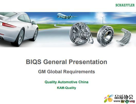 BIQS General Presentation GM Global Requirements 