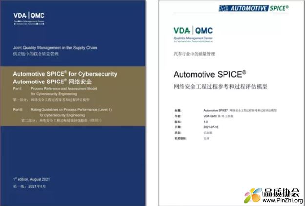 Automotive SPICE网络安全工程过程参考和过程评估模型,安全指南
