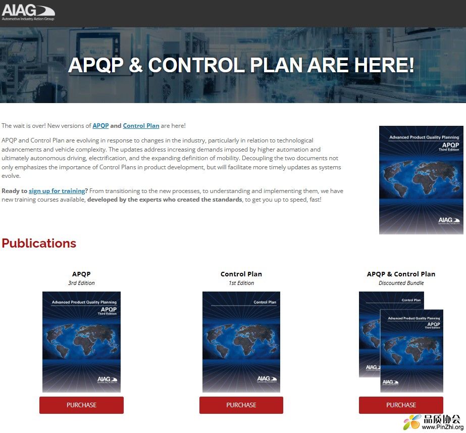 APQP 3rd Edition & CONTROL PLAN 1st Edition