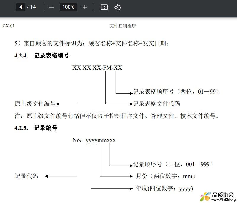 三级文件编号