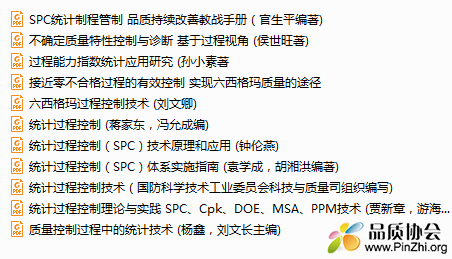 控制图测量系统相关书籍