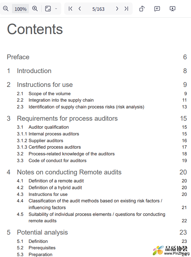VDA Volume 6.8